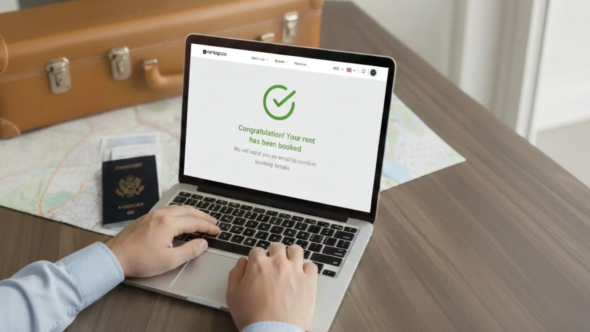 rentop confiration booking