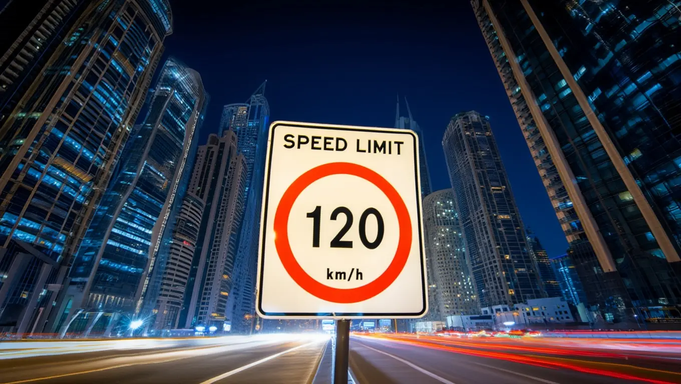 limitations de vitesse a dubai