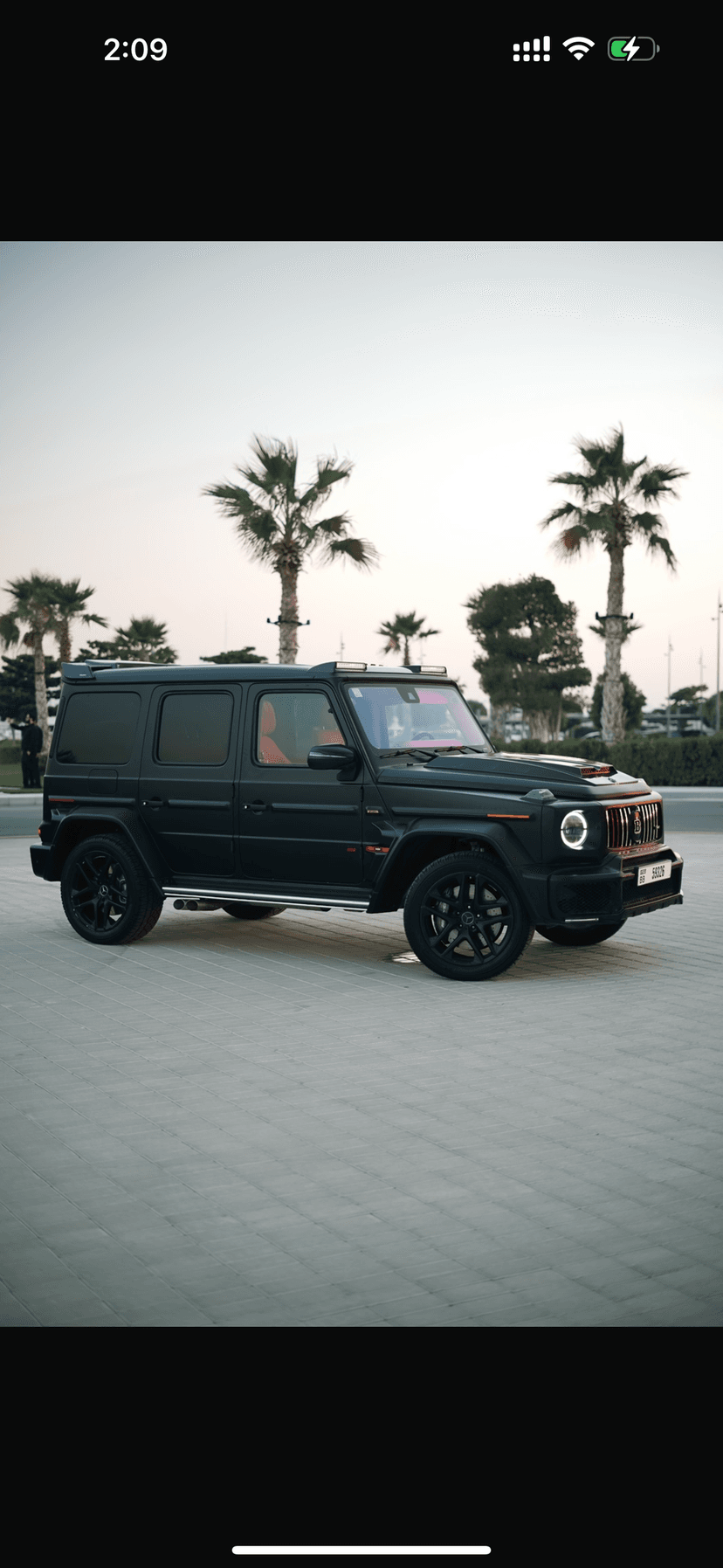 Mercedes G63 AMG Brabus kit 2024 Rental Dubai - View 2