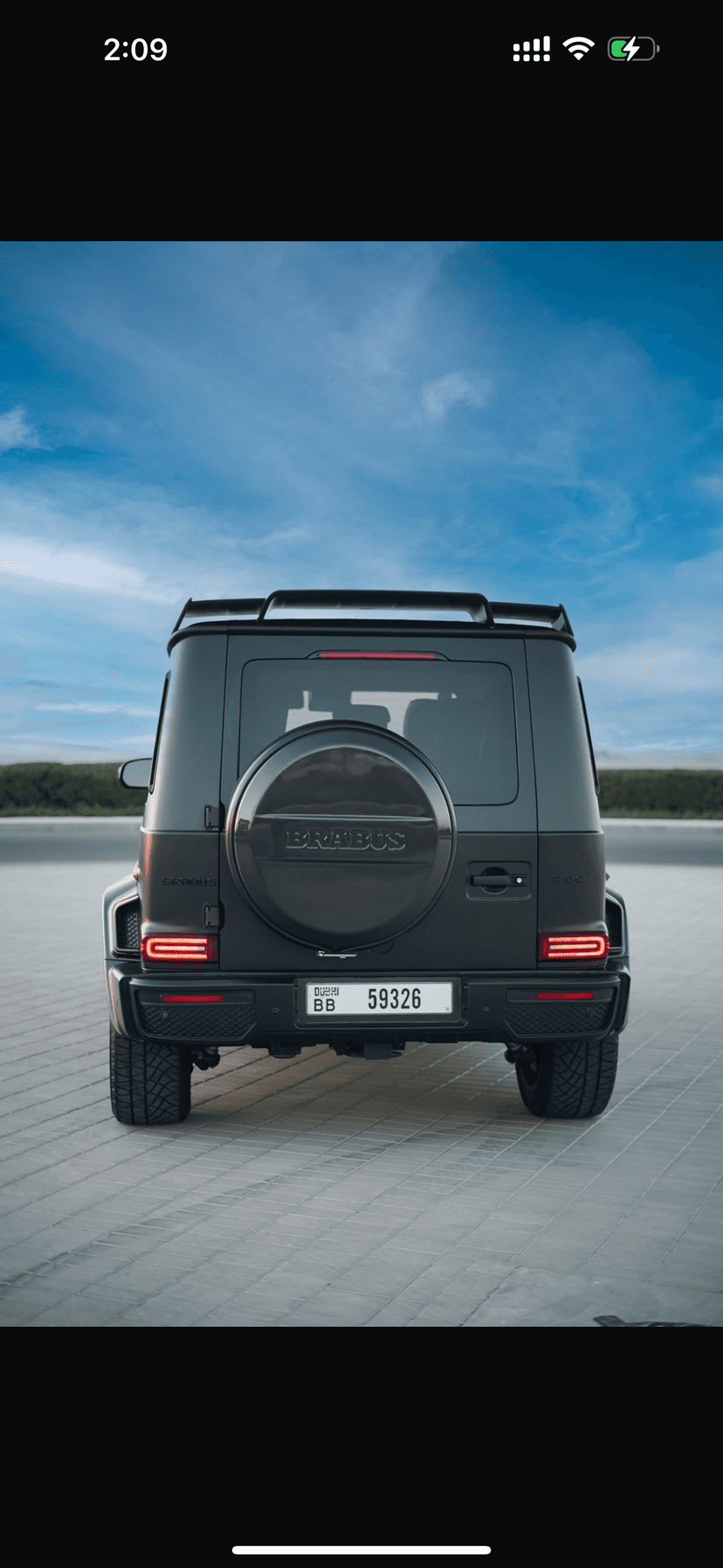 Mercedes G63 AMG Brabus kit 2024 Rental Dubai - View 4