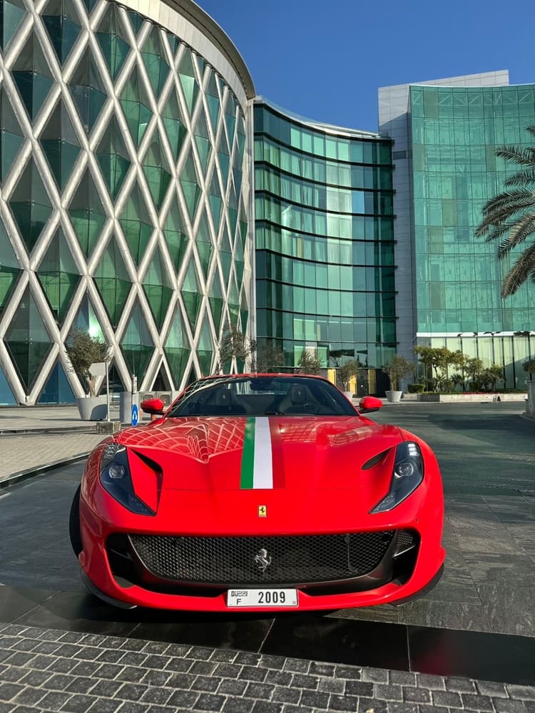 Ferrari 812 GTS 2024 Rental Dubai - View 5