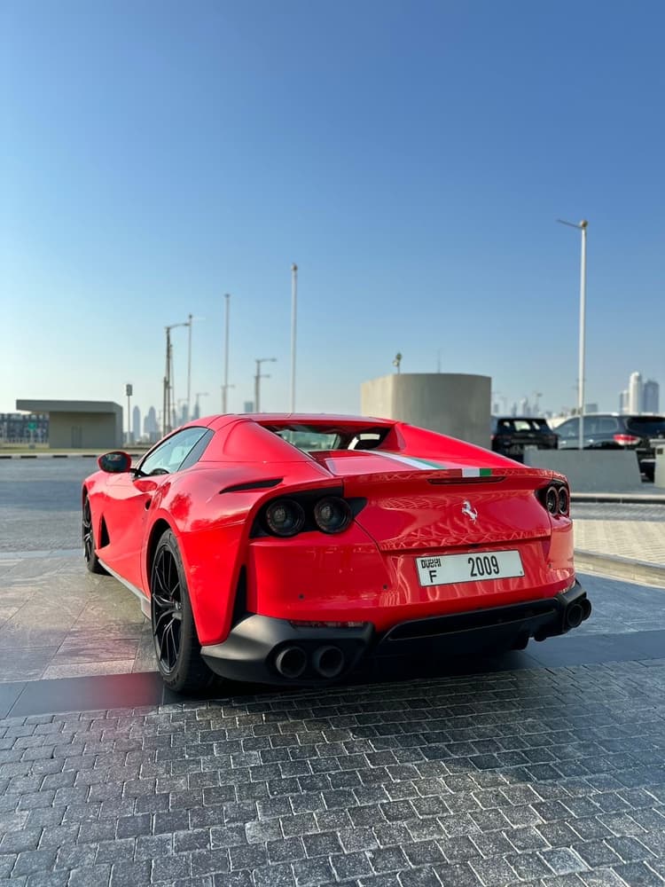 Ferrari 812 GTS 2024 Rental Dubai - View 3