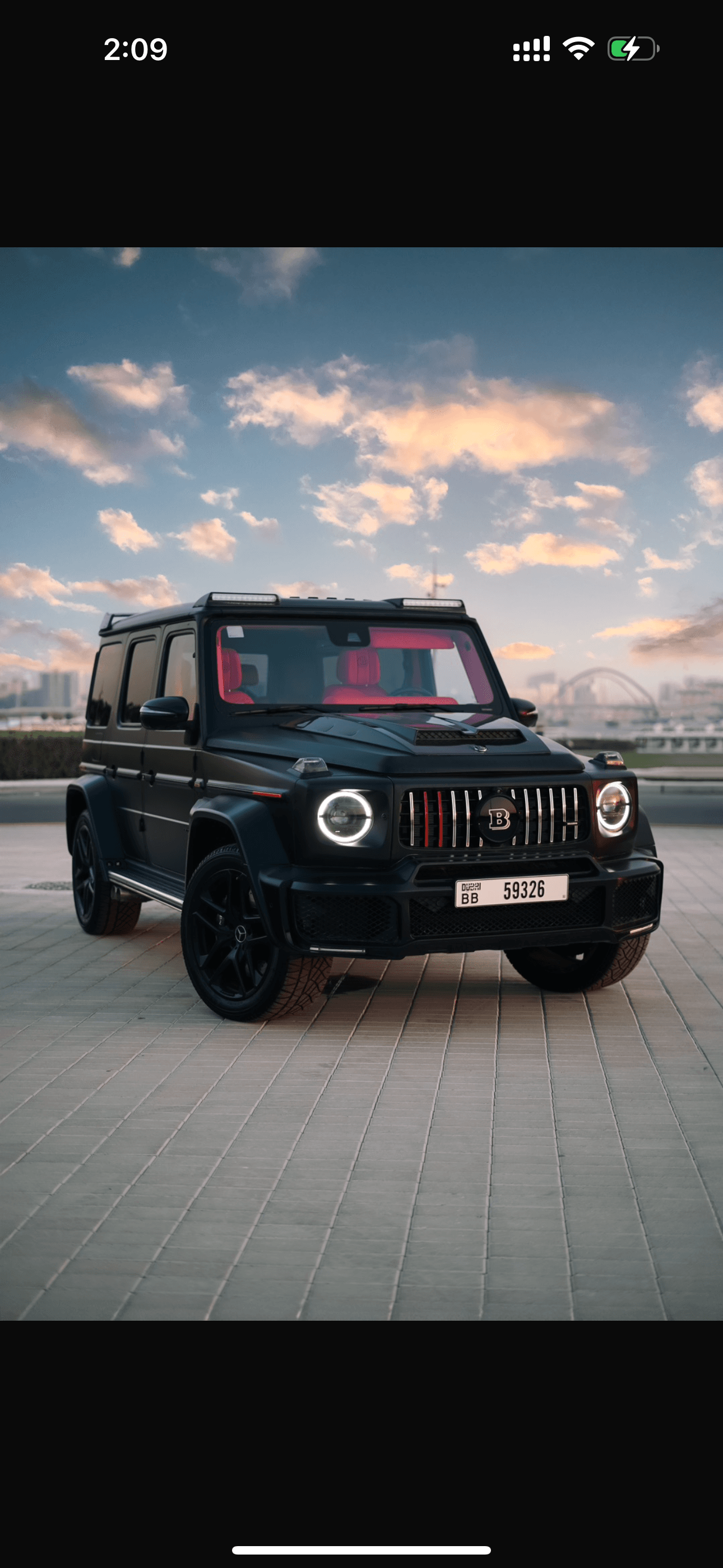 Mercedes G63 AMG Brabus kit 2024 Rental Dubai - Main View