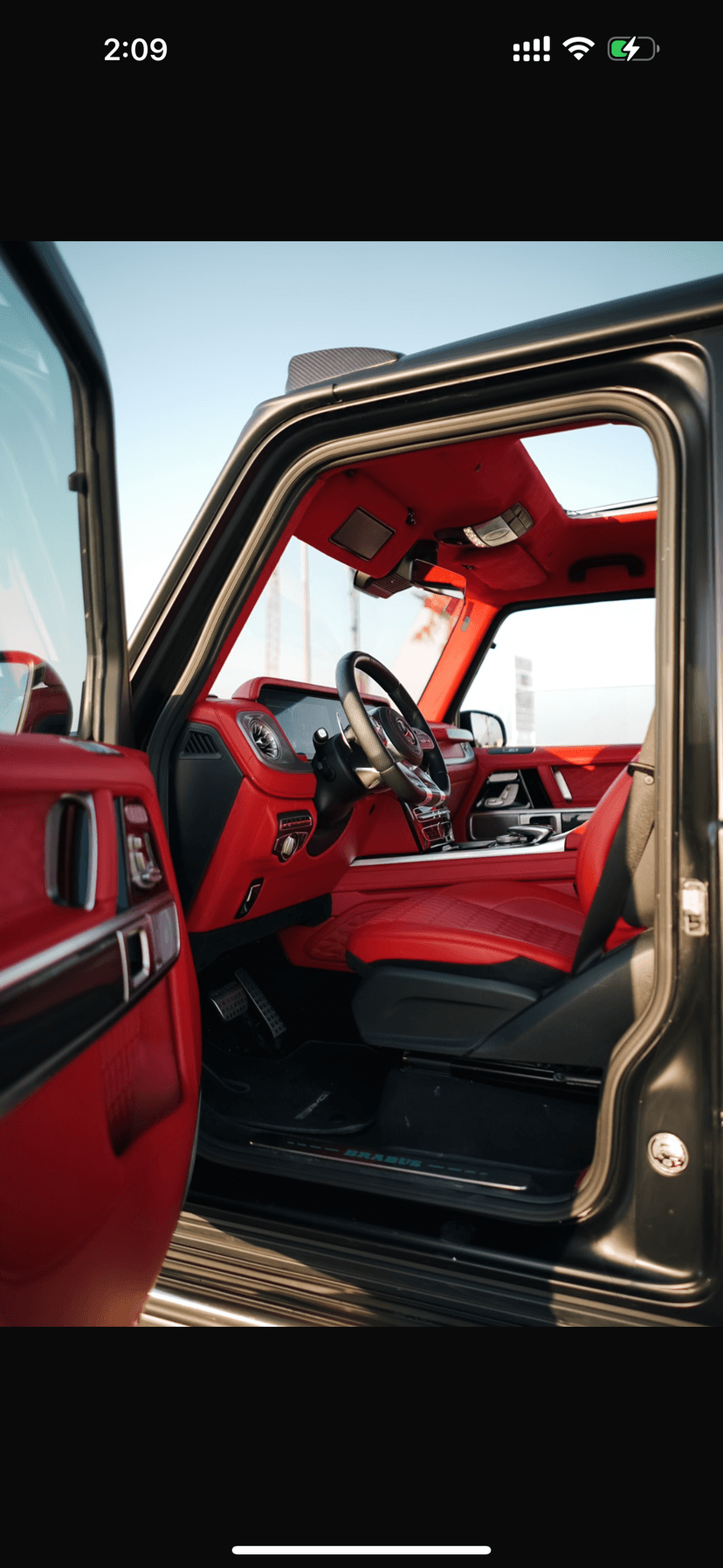 Mercedes G63 AMG Brabus kit 2024 Rental Dubai - View 9