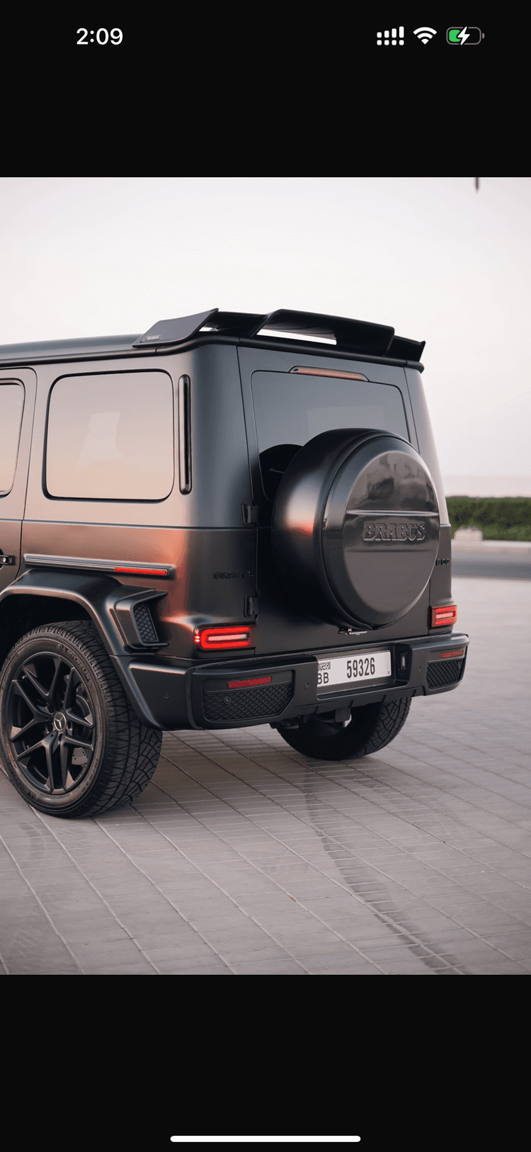 Mercedes G63 AMG Brabus kit 2024 Rental Dubai - View 5