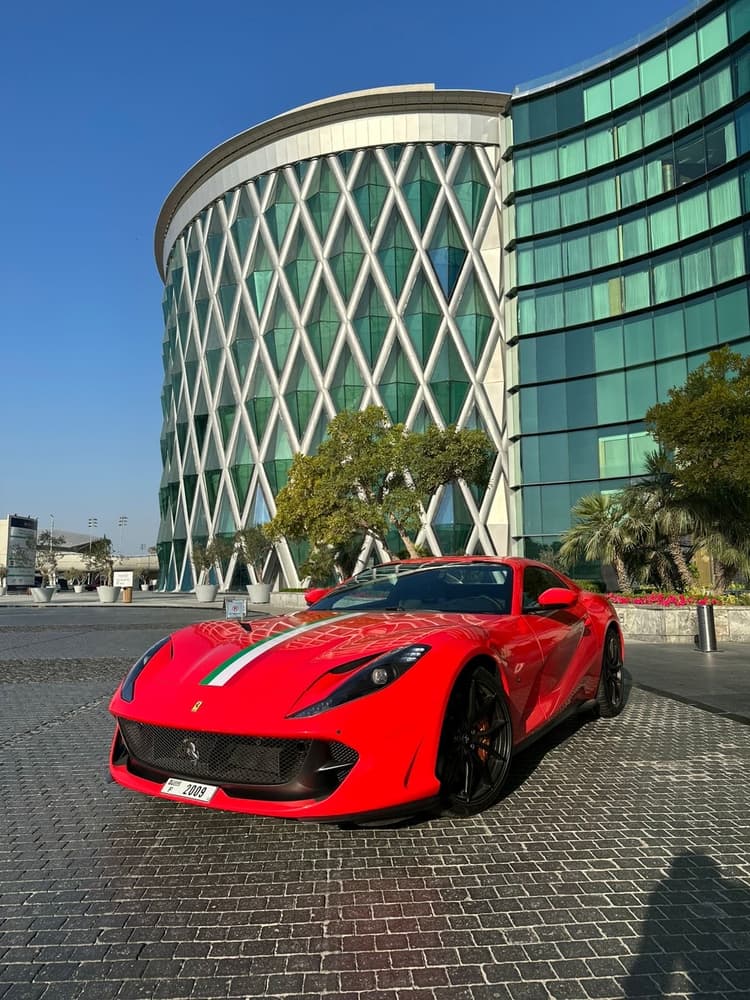 Ferrari 812 GTS 2024 Rental Dubai - View 2