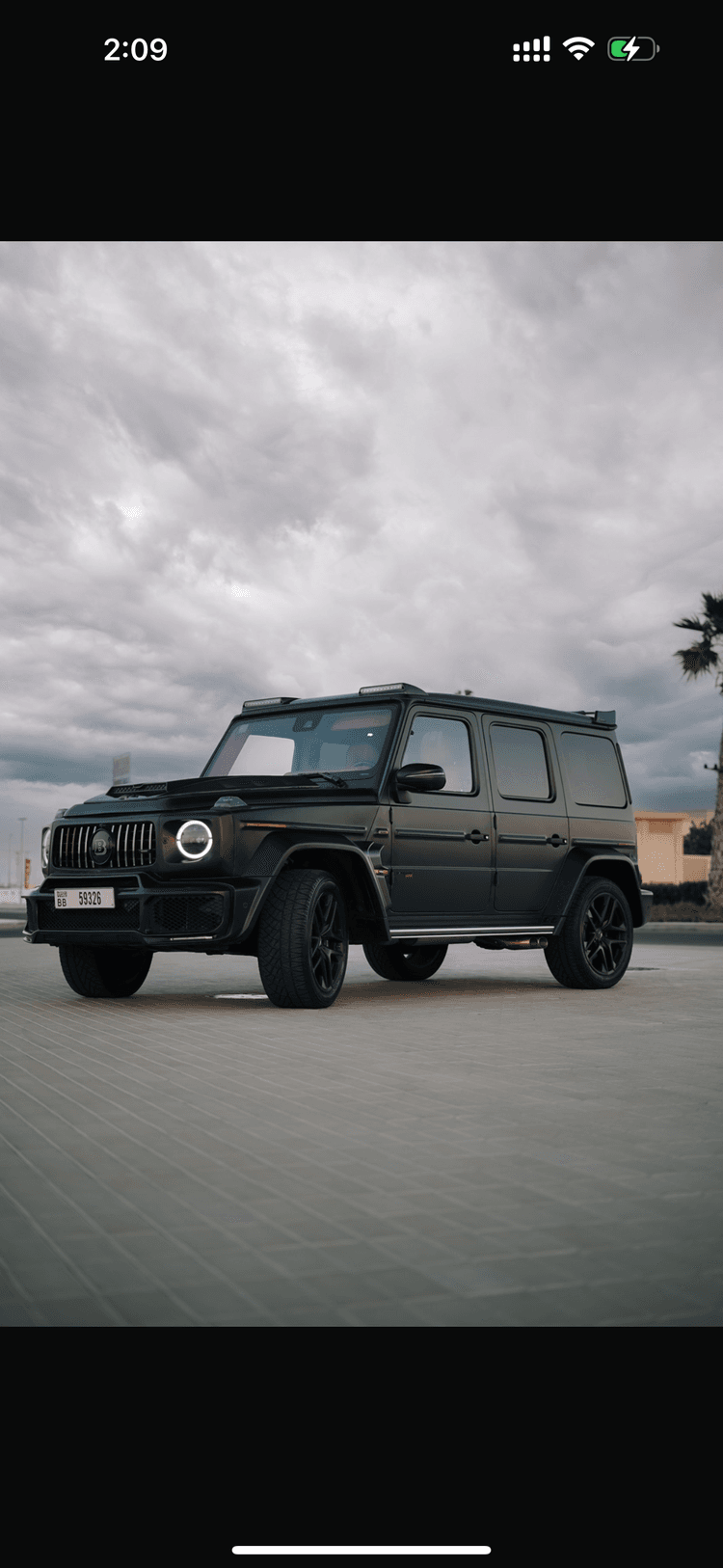 Mercedes G63 AMG Brabus kit 2024 Rental Dubai - View 3