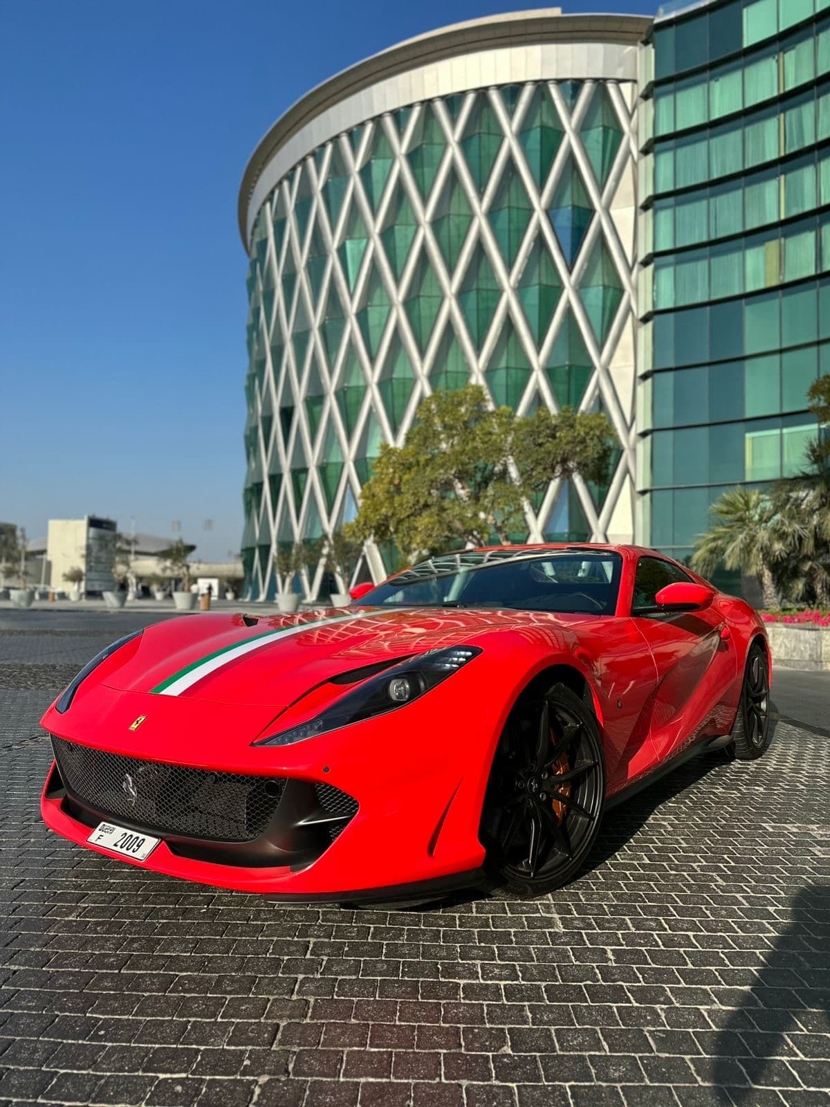 Ferrari 812 GTS 2024 Rental Dubai - Main View