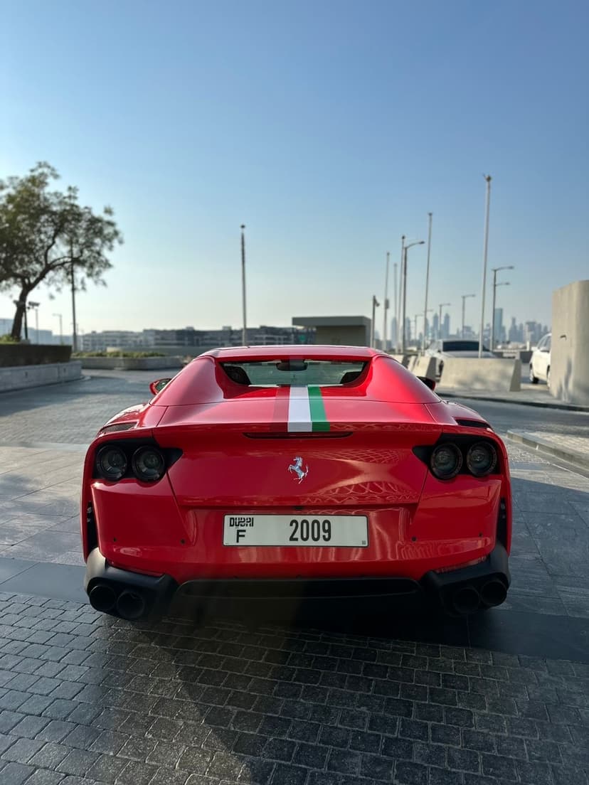 Ferrari 812 GTS 2024 Rental Dubai - View 4