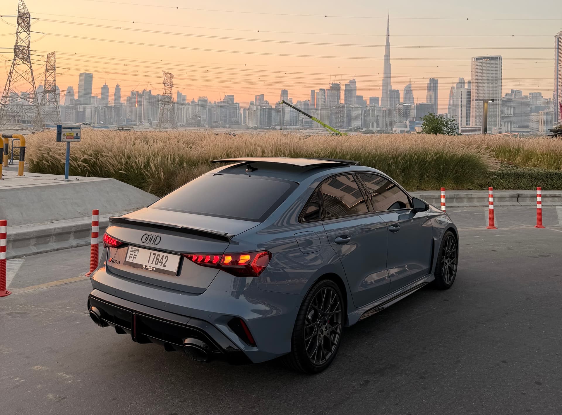Audi RS3 2026 huren Dubai - Detailweergave