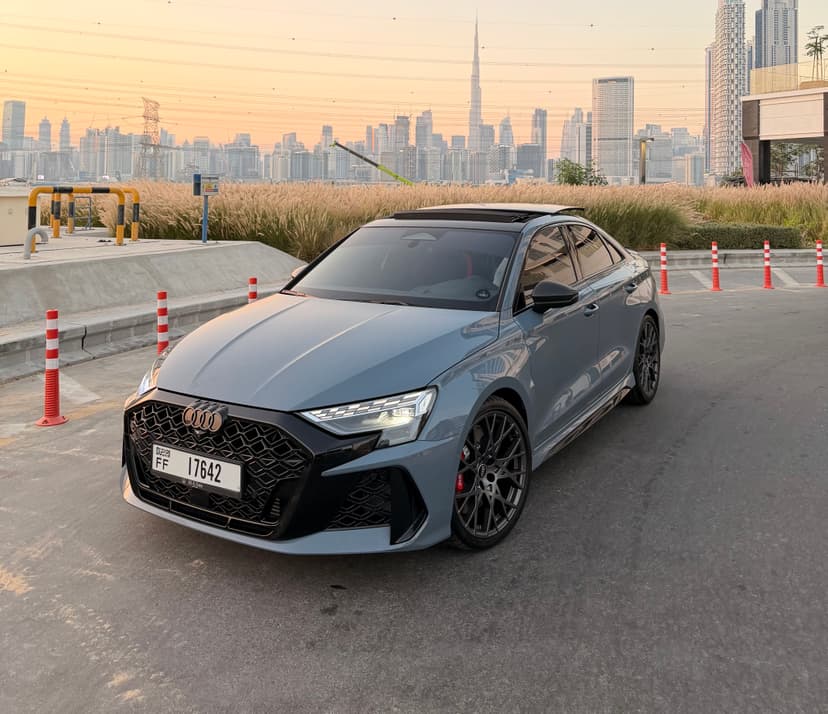 Rent Audi RS3 2026 in UAE