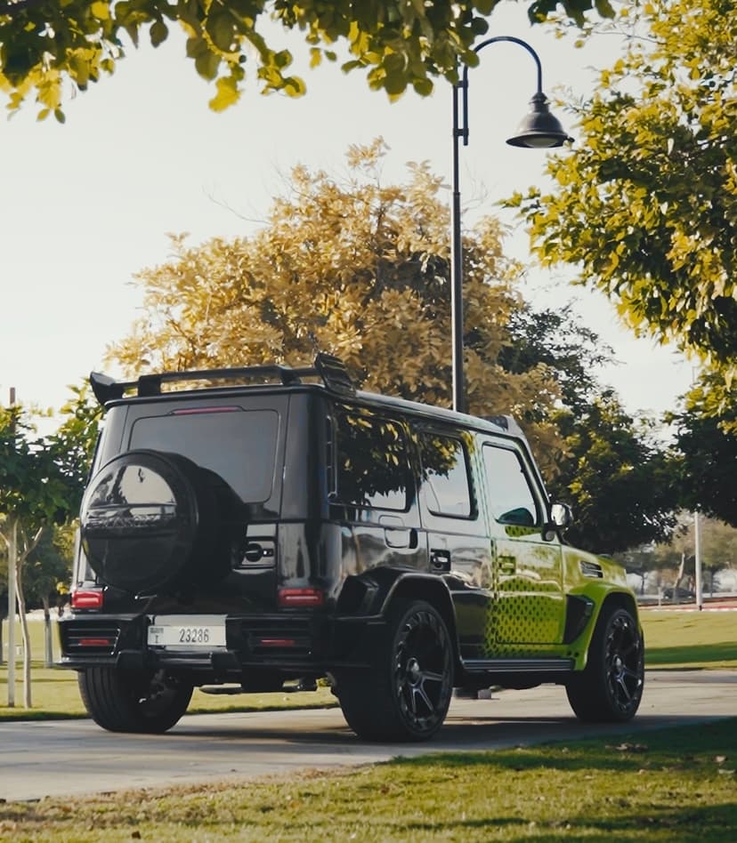 Mercedes G63 MANSORY P800 Rental Dubai - View 3
