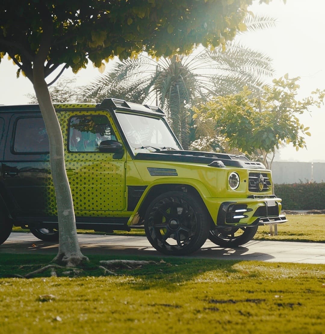 Mercedes-Benz G63 Mansory P800 2025 Rental Dubai - Detail View