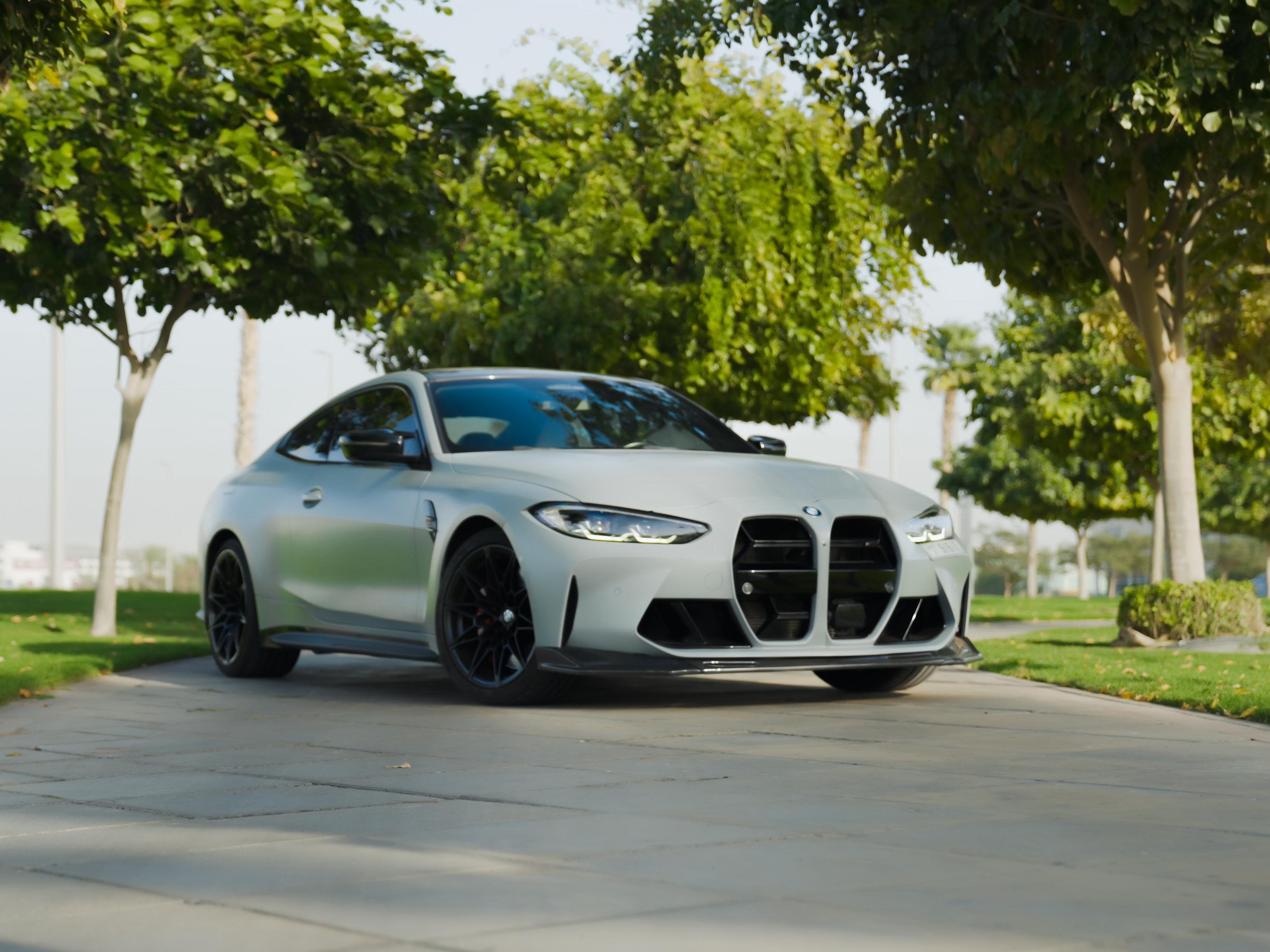 BMW RENT BMW M4 COMPETITION 2025 Rental Dubai - Front View