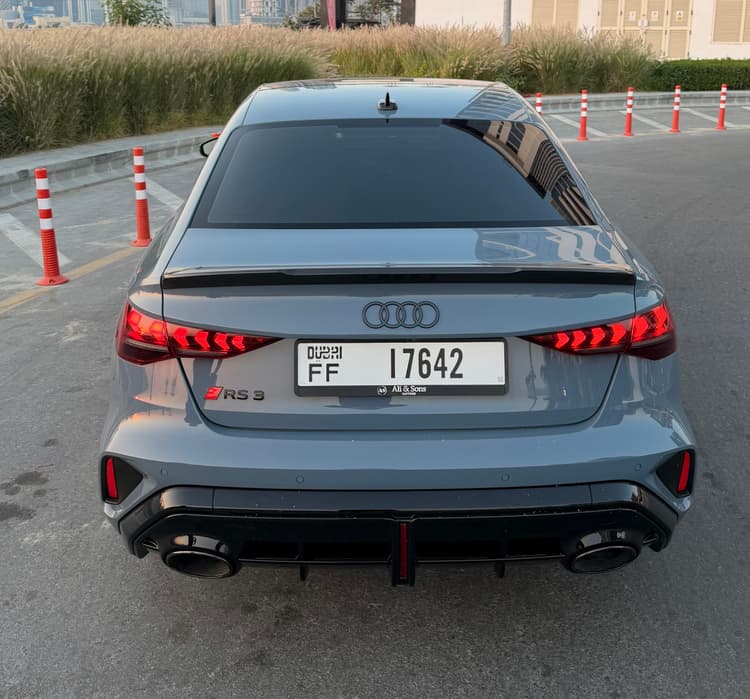 Rent Audi RS3 2026 in UAE
