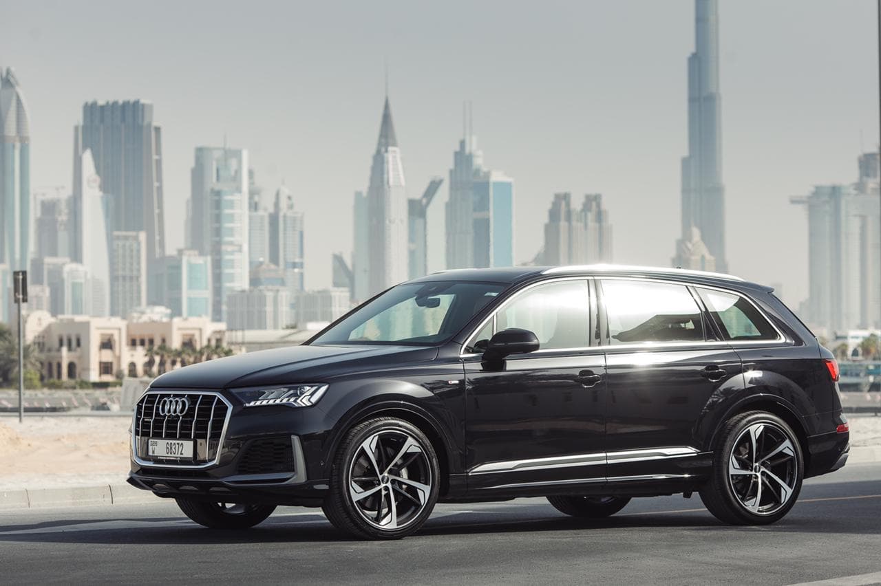 Audi Q7 2021 Rental Dubai - Main View