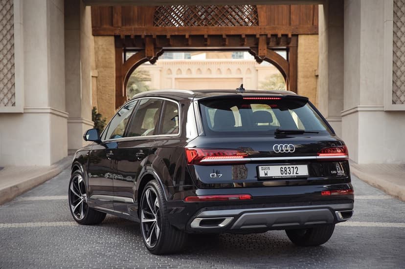 Audi Q7 2021 Rental Dubai - View 2