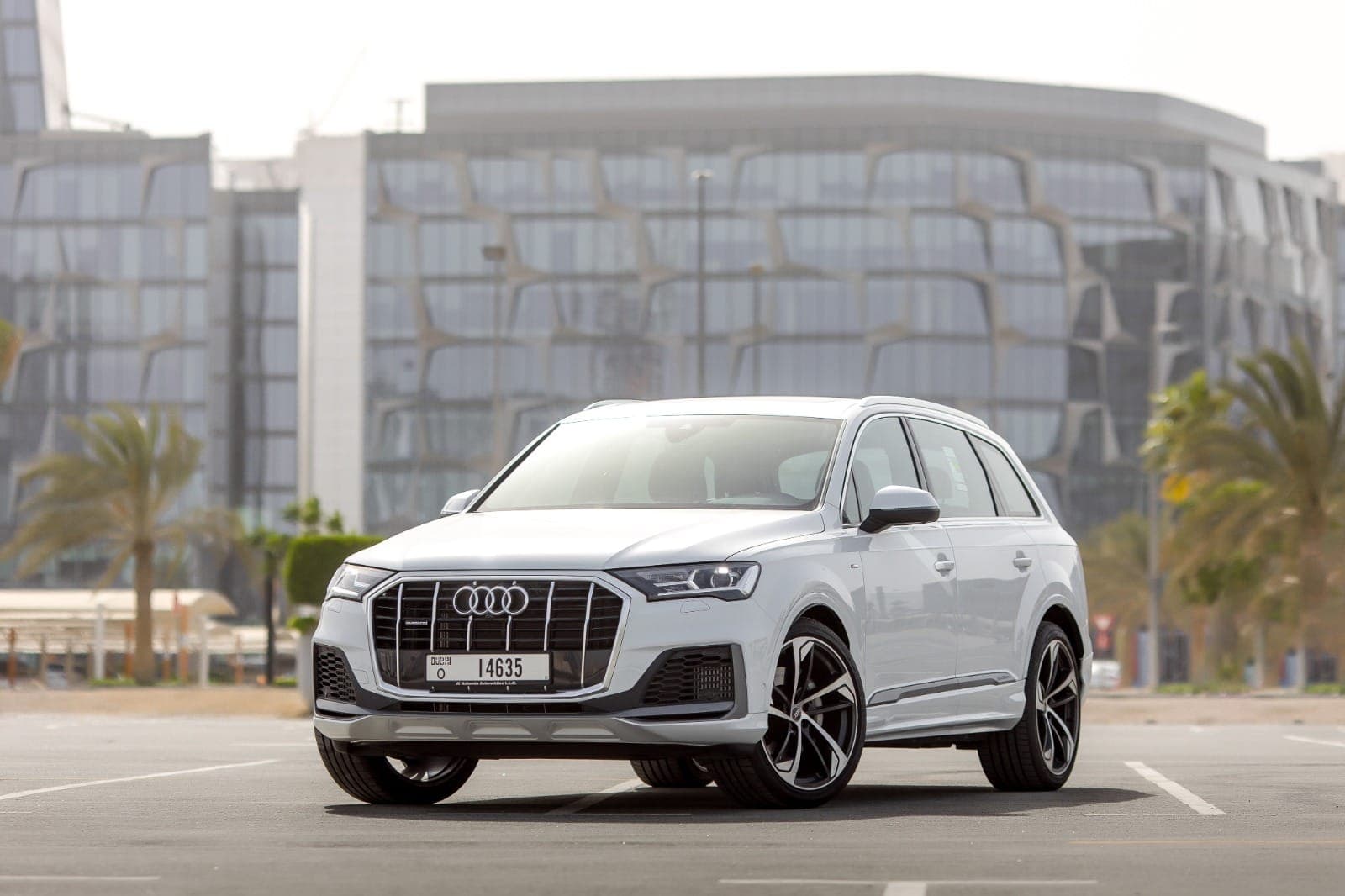 Audi Q7 2023 Rental Dubai - Main View