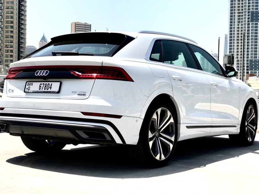Audi Q8 2021 Rental Dubai - View 6