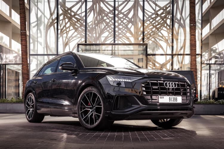 Audi Q8 2021 Rental Dubai - View 3