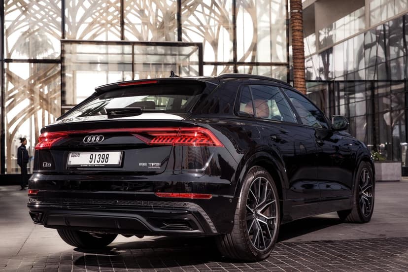 Audi Q8 2021 Rental Dubai - View 2
