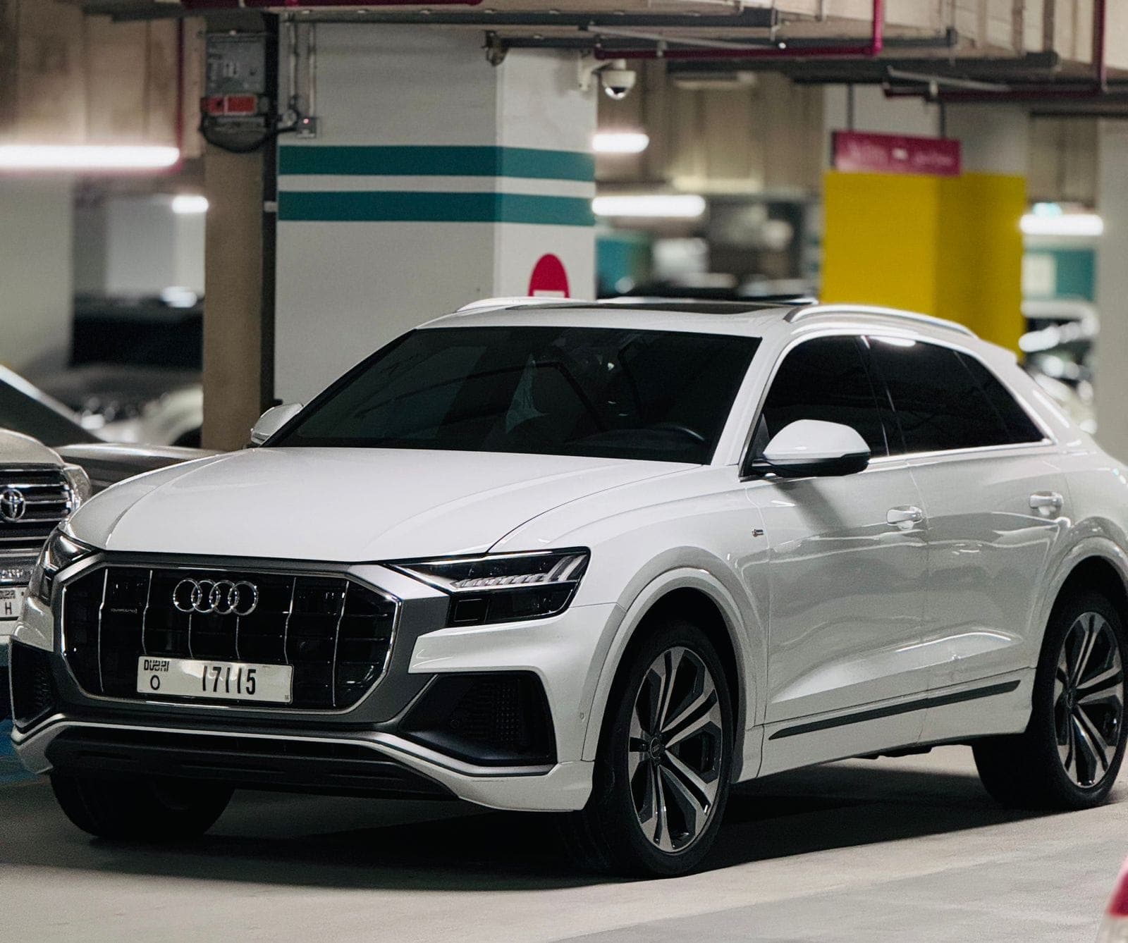 Audi Q8 2022 Rental Dubai - Main View