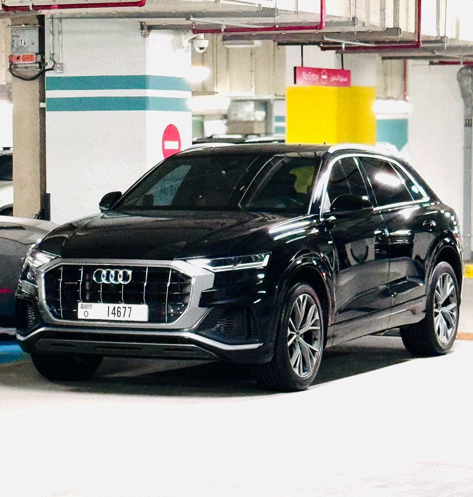 Audi Q8 2022 Rental Dubai - Main View