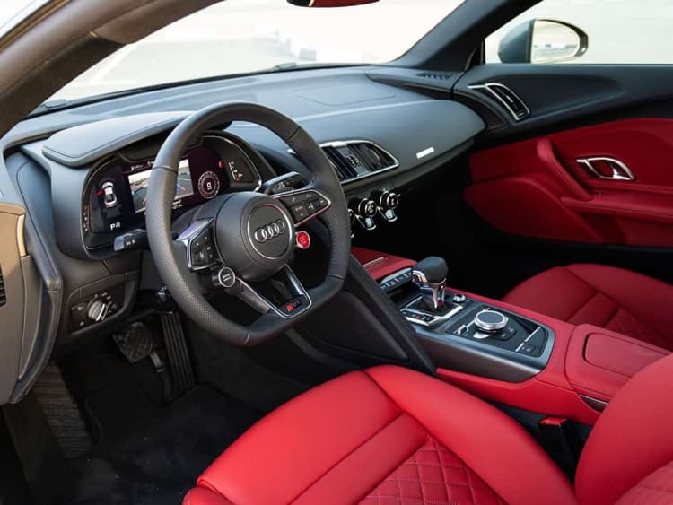 Audi R8 2023 Rental Dubai - View 4