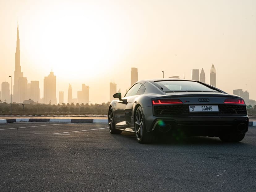 Audi R8 2023 Rental Dubai - View 5