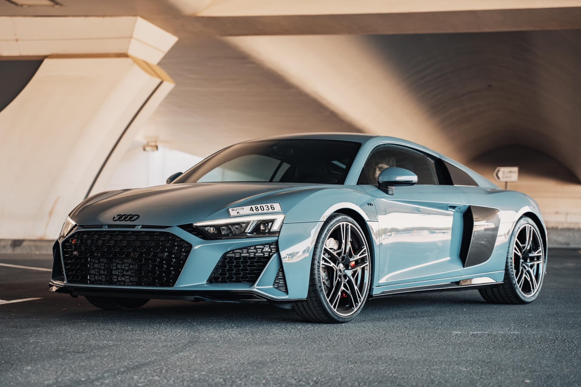 Audi R8 V10 Coupe 2023 Rental Dubai - Main View
