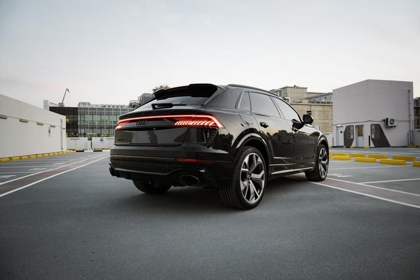 Audi RSQ8 Black 2023 Rental Dubai - View 2