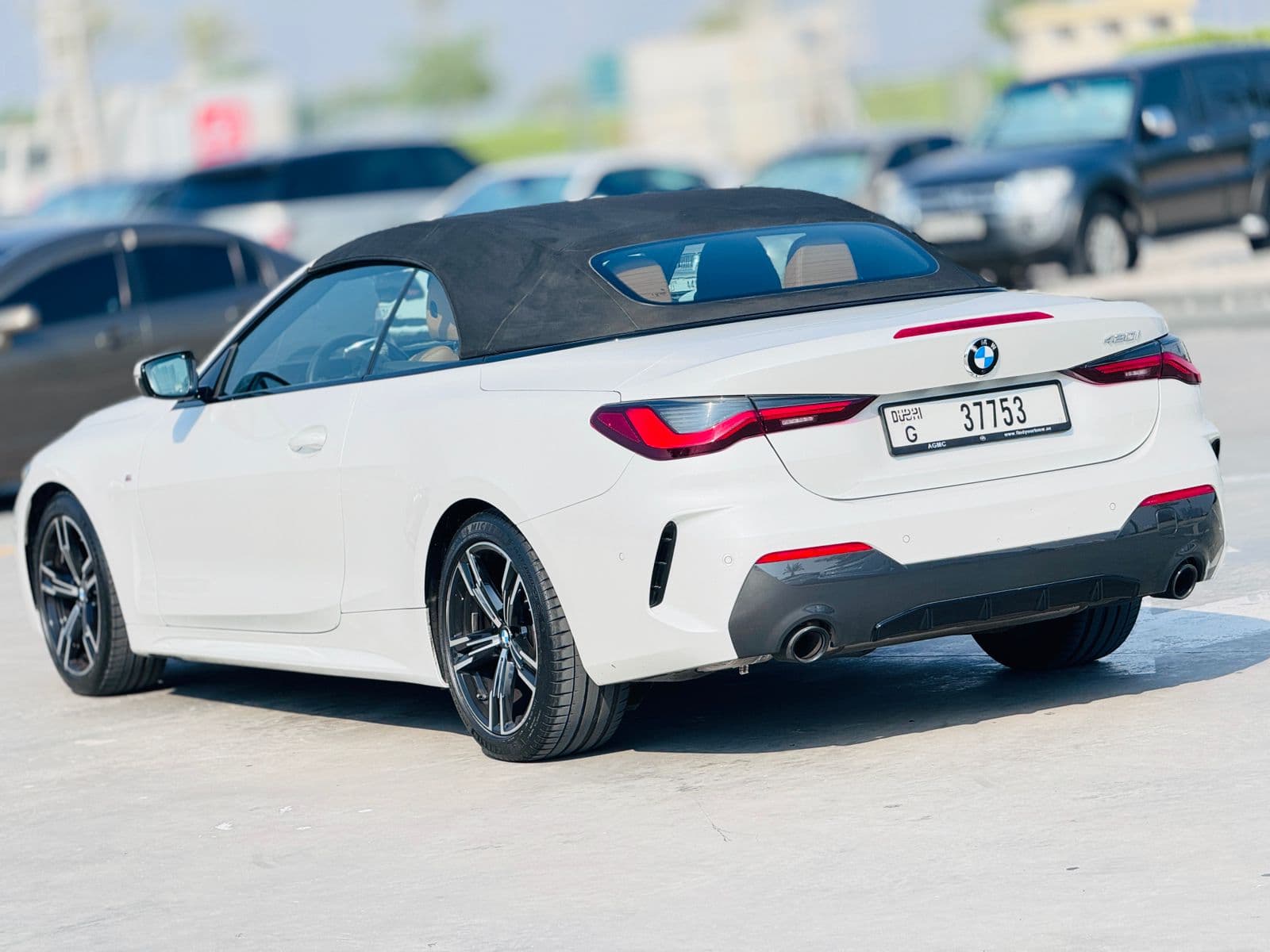 BMW 420i 2024 Rental Dubai - Detail View