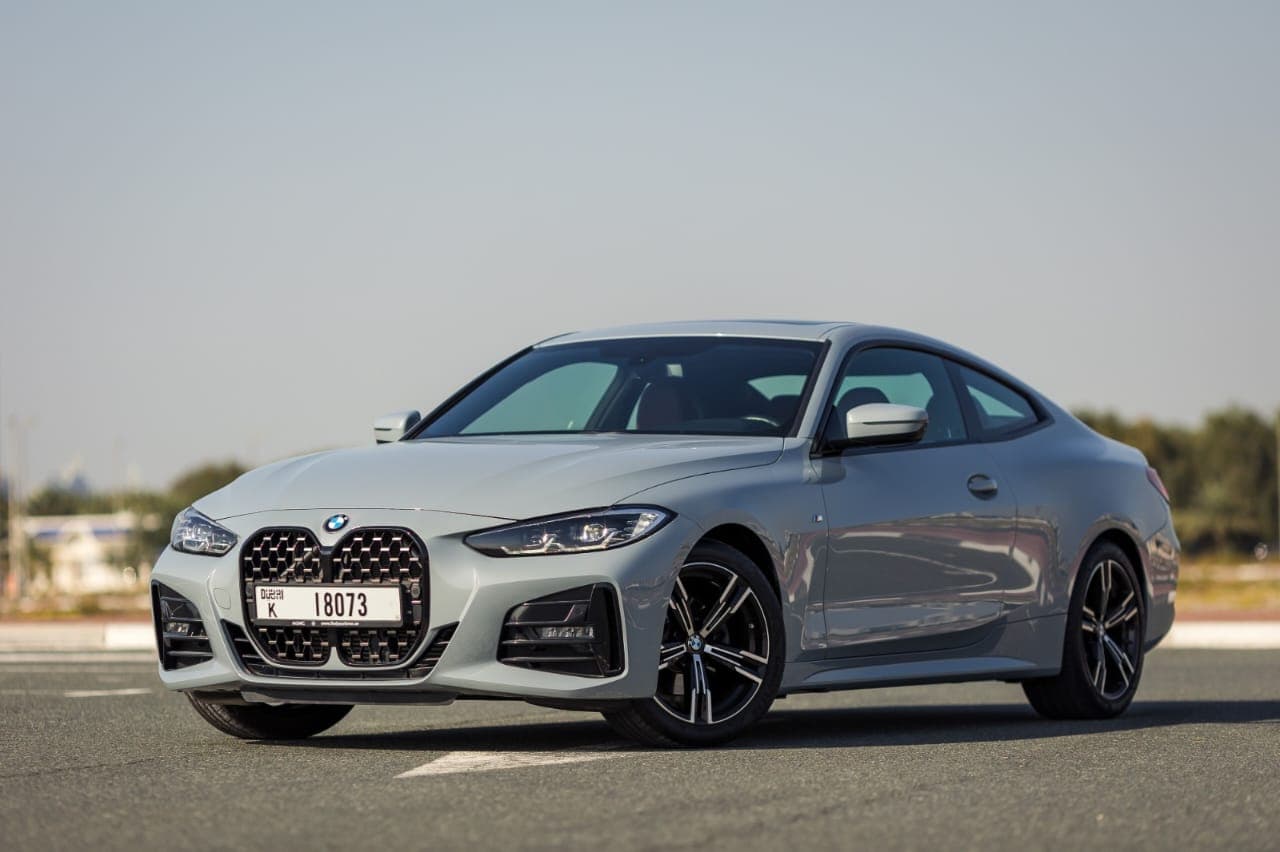 BMW 420i coupe 2024 Rental Dubai - Main View