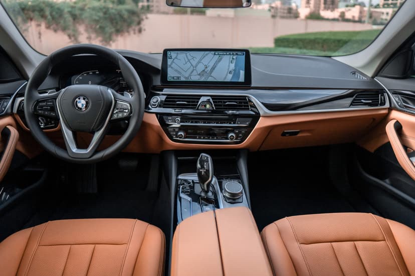 BMW 520i 2023 Rental Dubai - View 4