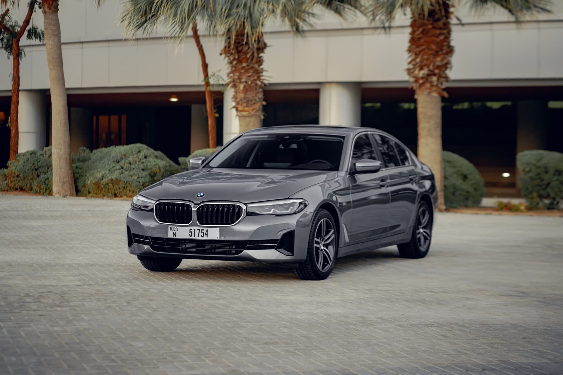 BMW 520i 2023 Rental Dubai - Main View