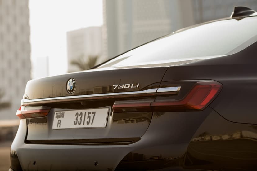 BMW 730i 2021 Rental Dubai - View 4