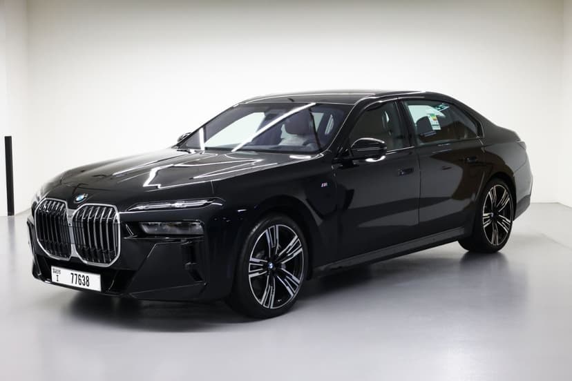 BMW 735i 2023 Rental Dubai - Main View
