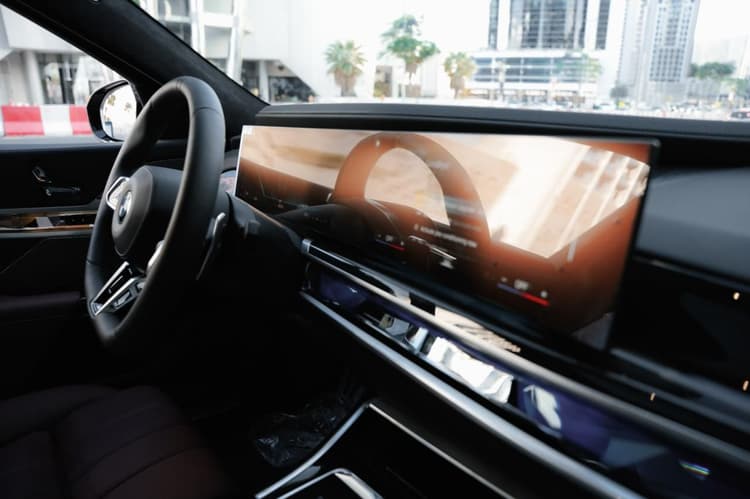BMW 735i 2024 Rental Dubai - View 3