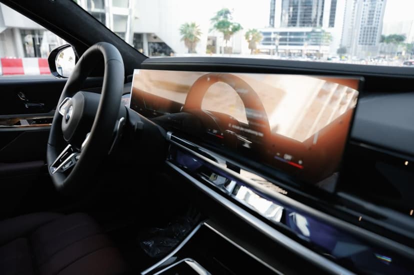 BMW 735i 2024 Rental Dubai - View 3