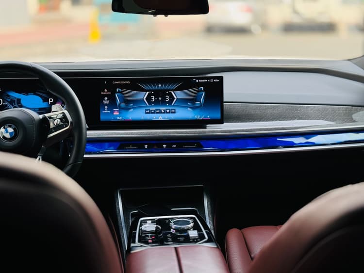BMW 735i 2024 Rental Dubai - View 4