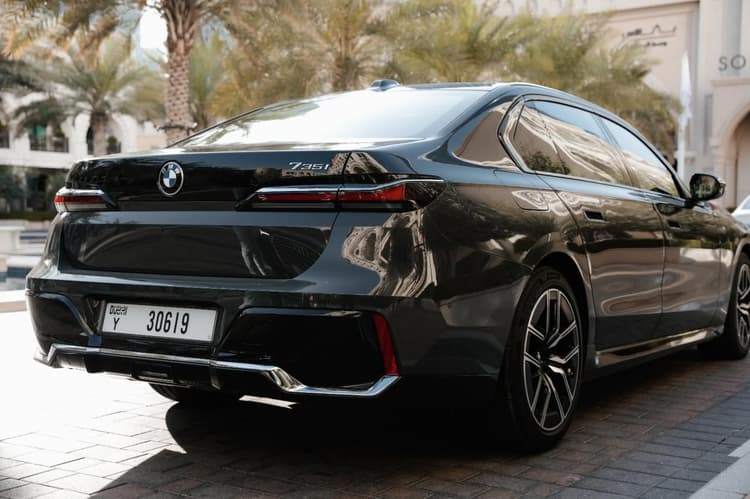 BMW 735i 2024 Rental Dubai - View 2