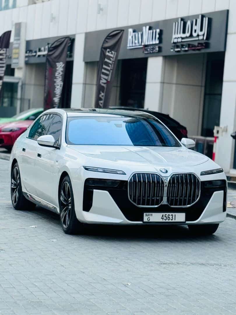 BMW 735i 2024 Rental Dubai - Main View