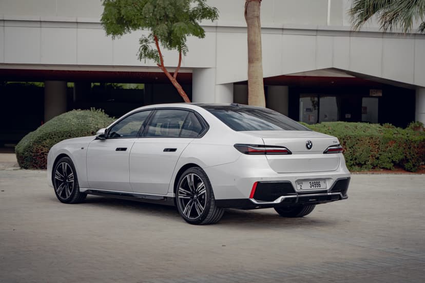 BMW 740i 2023 Rental Dubai - View 3