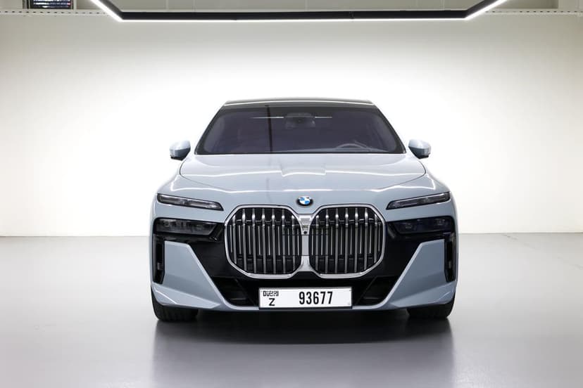 BMW 740i 2023 Rental Dubai - View 3