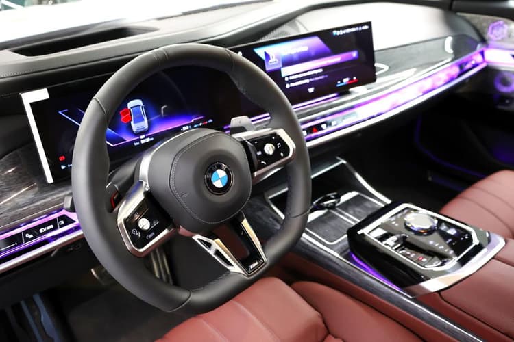 BMW 740i 2023 Rental Dubai - View 4