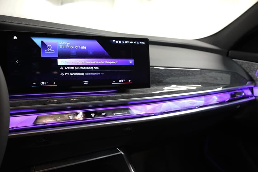BMW 740i 2023 Rental Dubai - View 8