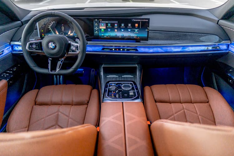 BMW 740i 2023 Rental Dubai - View 4