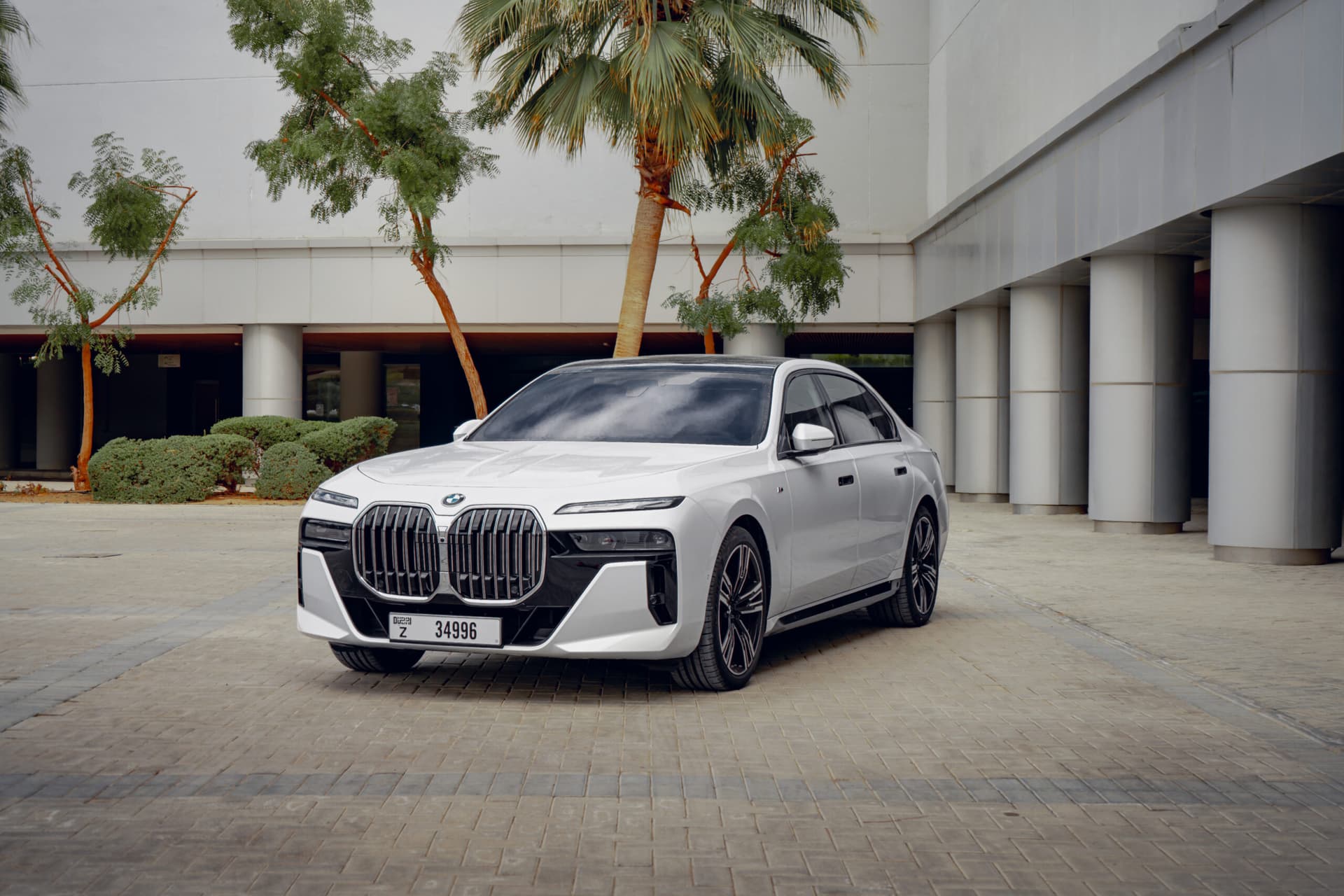 BMW 740i 2023 Rental Dubai - Main View