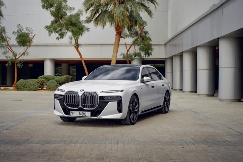 BMW 740i 2023 Rental Dubai - Main View