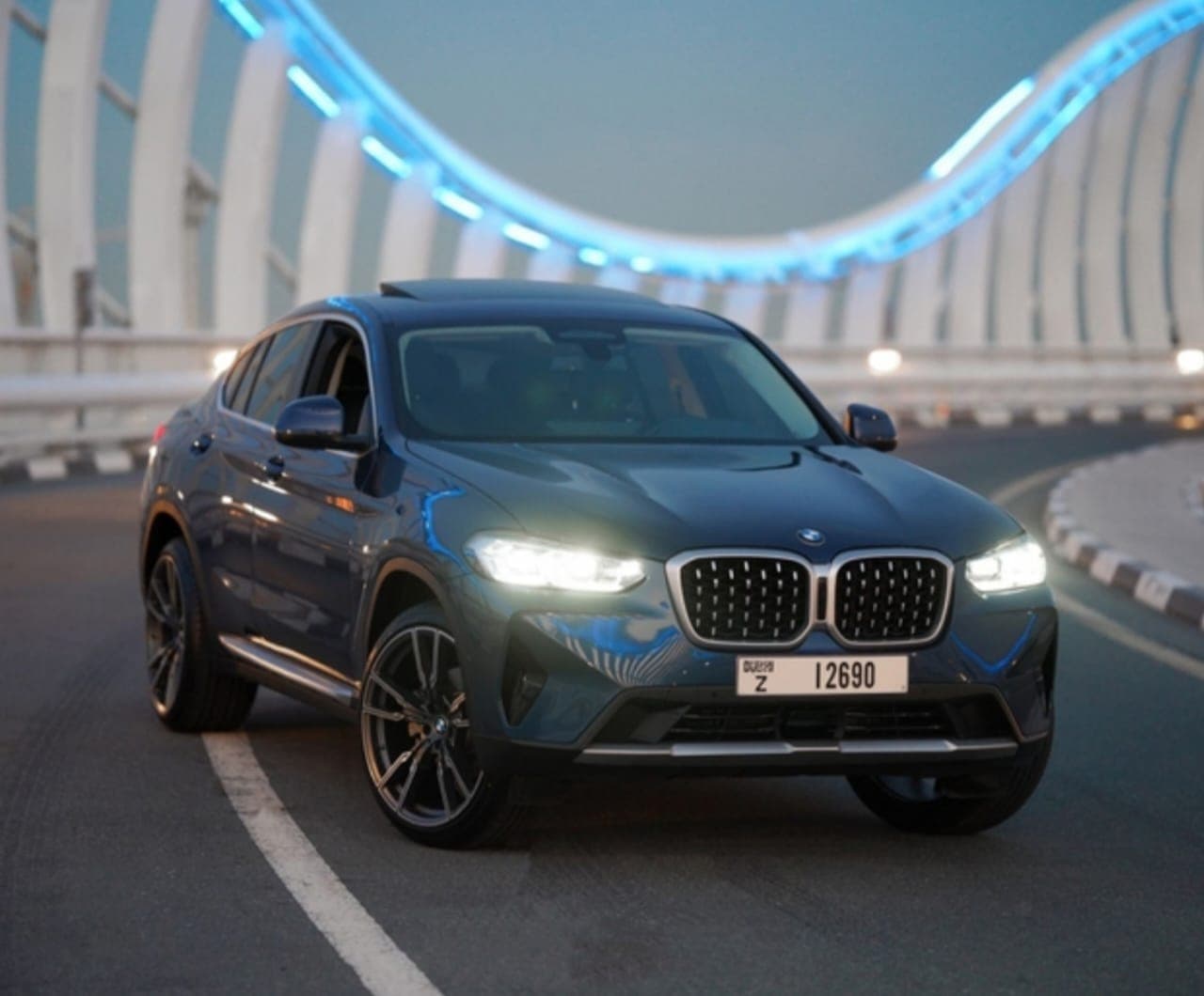BMW X4 2022 Rental Dubai - Main View